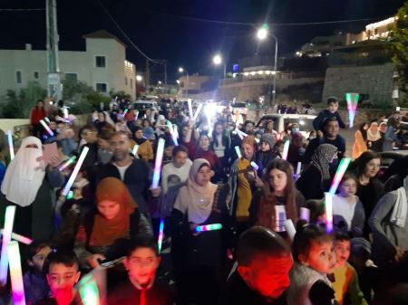 عرابة تستقبل شهر رمضان بمسيرة حاشدة